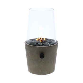 Lampă cu gaz cosi cement, înălțime 38 cm, beton