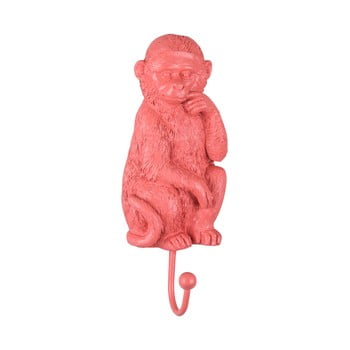 Cârlig pt living monkey, roz corai
