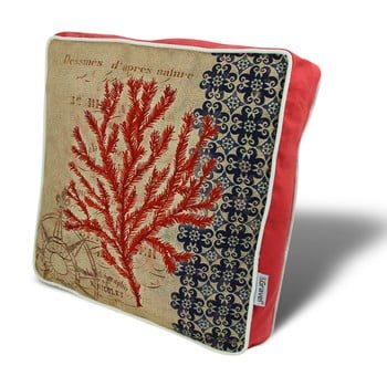 Pernă gravel red tree ii, 42 x 42 cm, cu umplutură