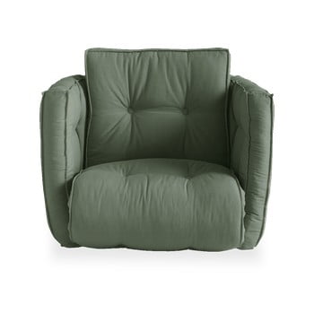 Fotoliu extensibil karup design dice olive green, verde