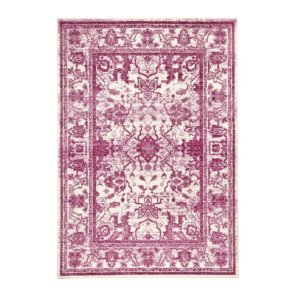 Růžový koberec Zala Living Glorious, 140 x 200 cm