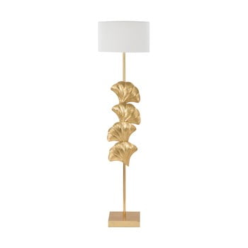 Lampadar mauro ferretti glamy, alb - auriu
