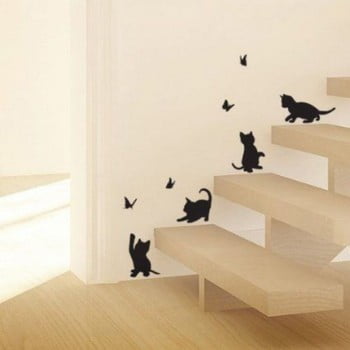 Autocolant decorativ pentru perete kitten