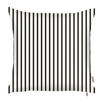 Faţă de pernă apolena pinky light stripes, 43 x 43 cm, alb - negru