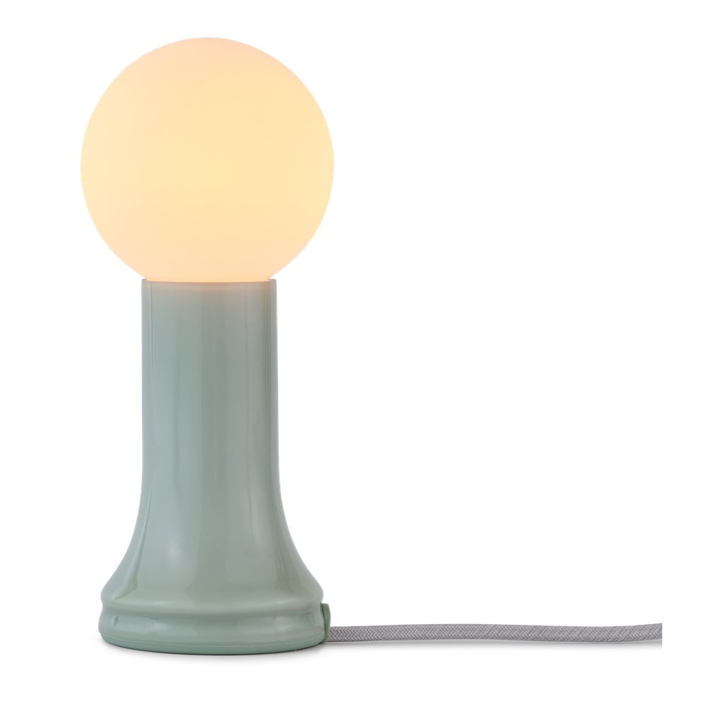 Světle zelená stmívatelná stolní lampa (výška 22,5 cm) Shore – tala