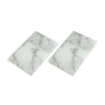 Set 2 suporturi Versa Marble Platters