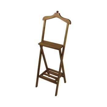Portmantou din lemn de mango hsm collection dressboy, înălțime 120 cm, maro