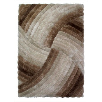 Covor flair rugs furrow natural, 160 x 230 cm, gri-maro