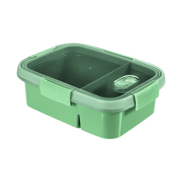 Zelený obědový box Curver To Go Dual, 900 ml