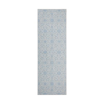 Covor potrivit pentru exterior bougari nebo, 70 x 200 cm, bej - albastru
