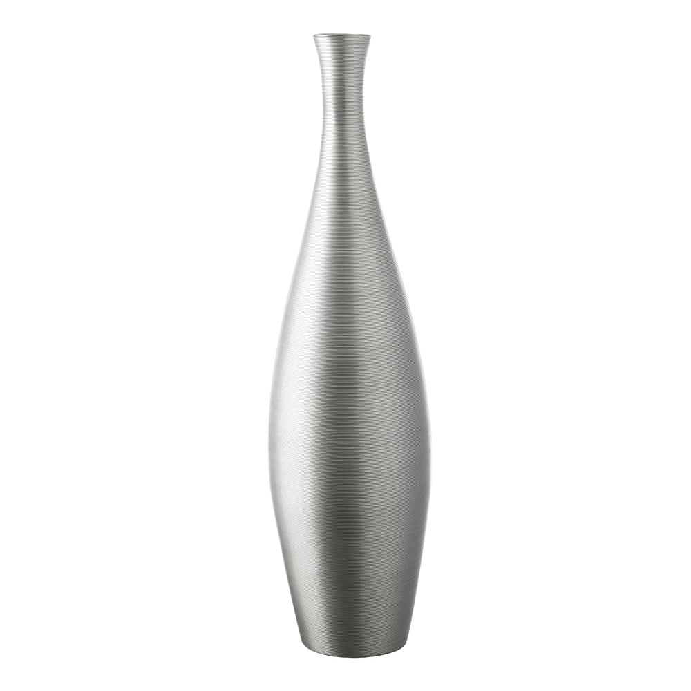 Kovová váza Blova Silver, 95 cm