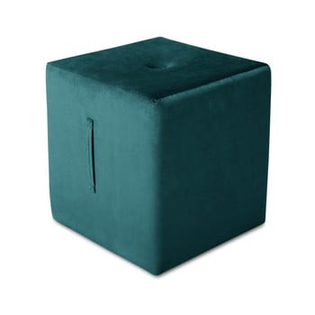 Puf mazzini sofas margaret, 40 x 45 cm, albastru petrol