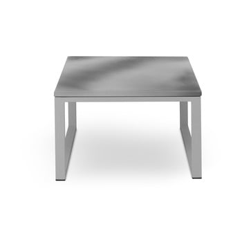 Masă adecvată pentru exterior, în decor de beton calme jardin, lungime 60 cm, gri - gri