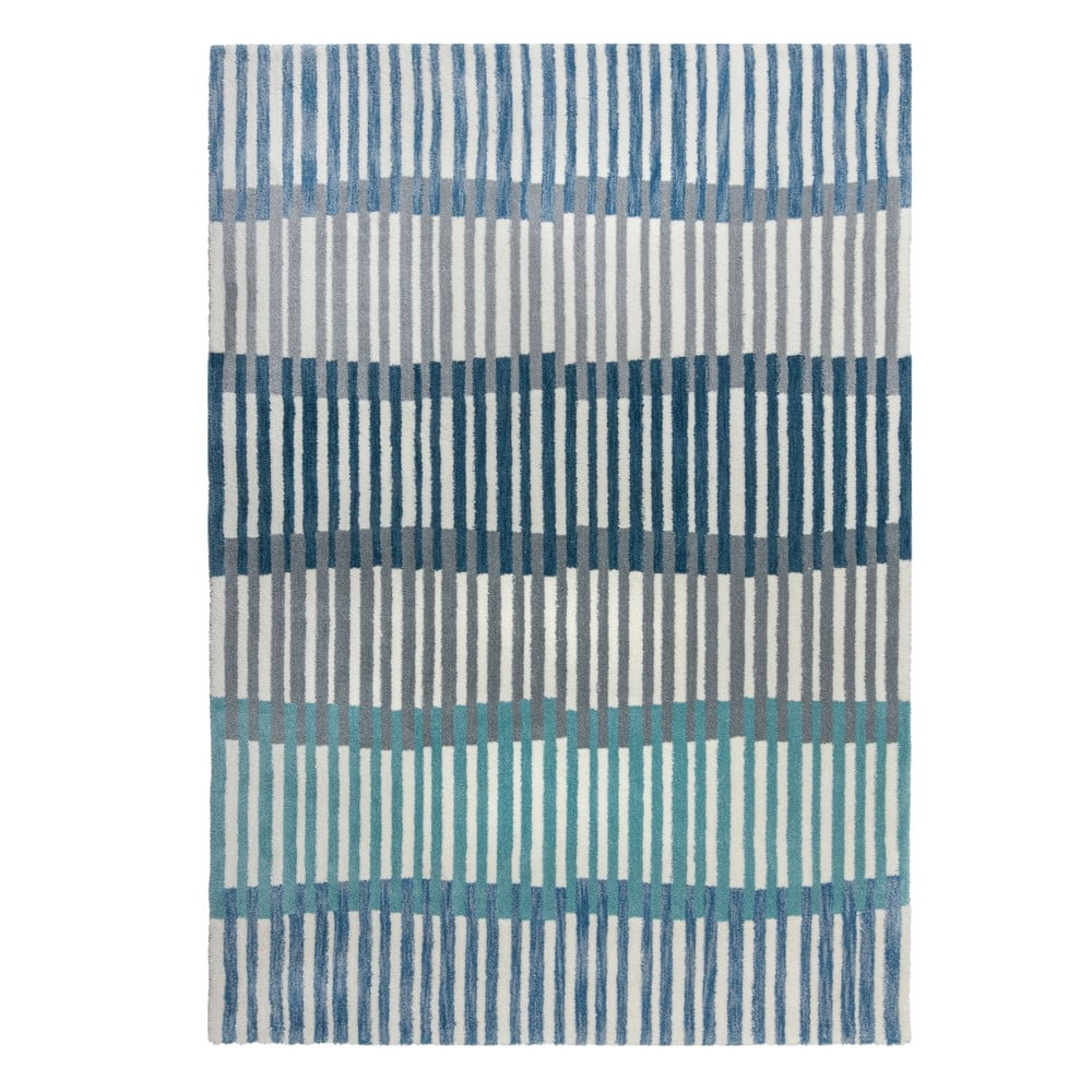 Modrý koberec Flair Rugs Linear Stripe, 160 x 230 cm