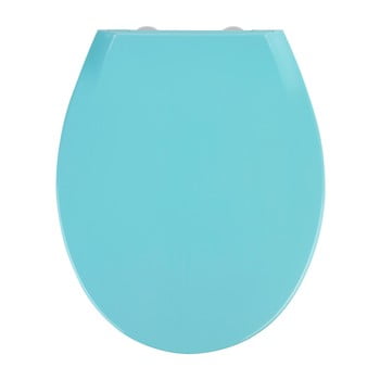 Capac wc cu închidere lentă wenko kos, 44 x 37 cm, albastru