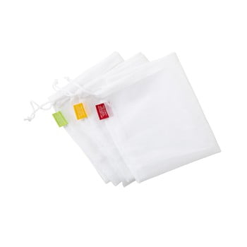 Set 3 săculeți depozitare fructe și legume addis veg bags