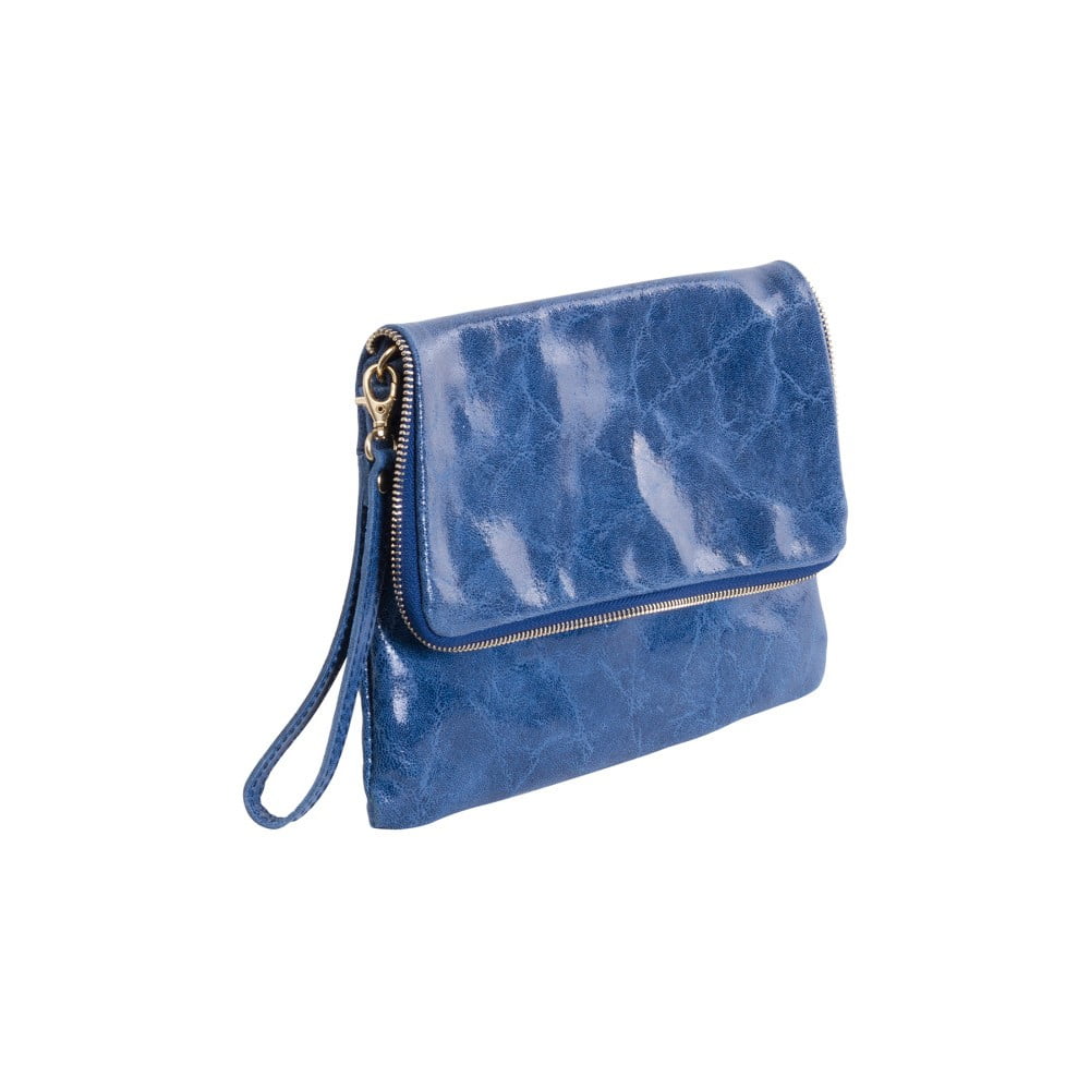Modrá kabelka z pravé kůže Andrea Cardone Fiore
