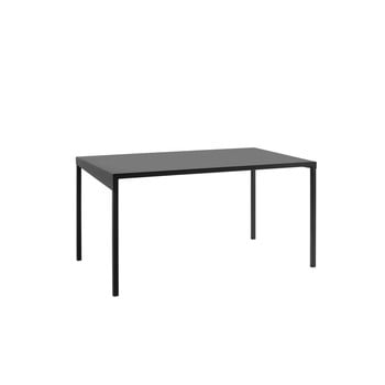Masă metalică custom form obroos, 140 x 80 cm, negru