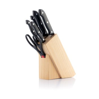 Set 5 cuțite din inox și foarfecă innovagoods classic