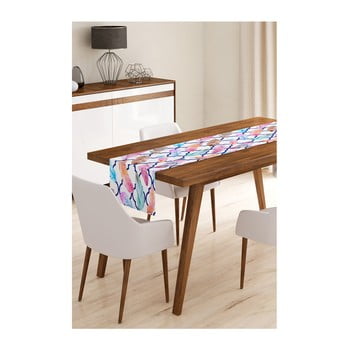 Napron din microfibră pentru masă minimalist cushion covers color feathers, 45 x 145 cm