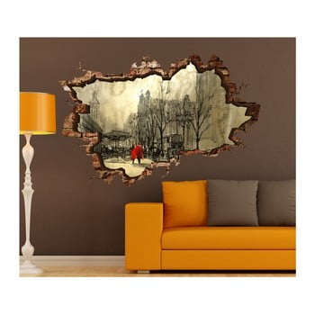 Autocolant decorativ pentru perete 3d art munna, 70 x 45 cm
