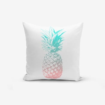 Față de pernă minimalist pineapple, 45 x 45 cm