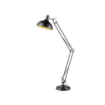 Lampadar trio salvador, înălțime 180 cm, negru
