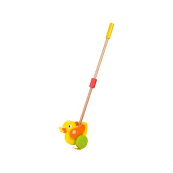 Jucărie din lemn pentru copii legler animal duck