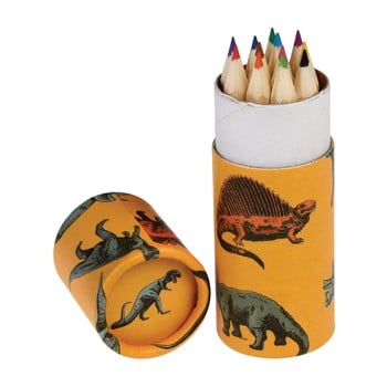 Set 12 creioane colorate rex london prehistoric land