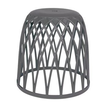 Coş de rufe taburet wenko omio, negru, 38 l