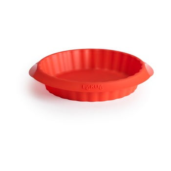 Formă din silicon pentru plăcintă lékué, ⌀ 12 cm, roșu