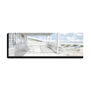 Tablou styler beach house, 30 x 95 cm