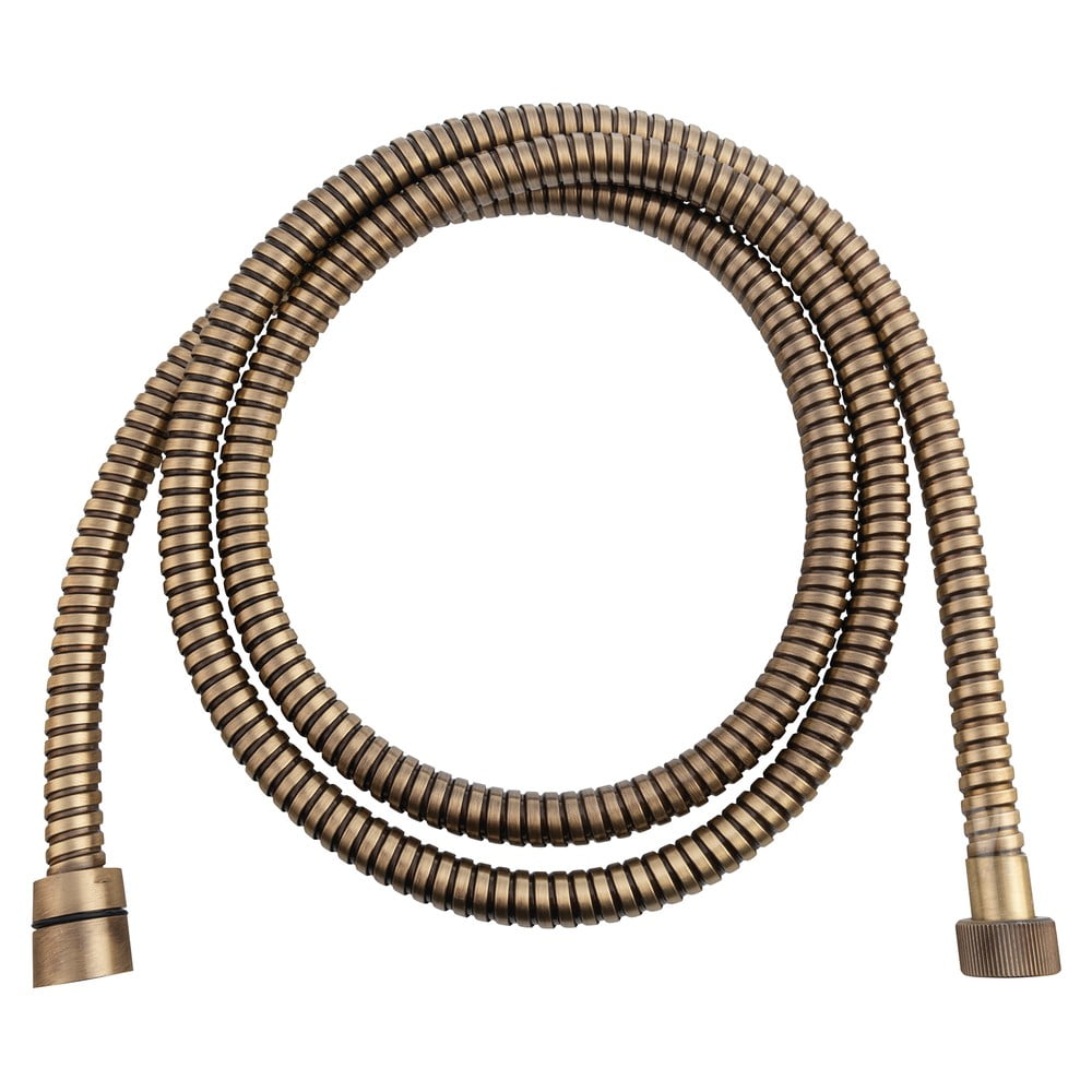 Mosazná sprchová hadice v bronzové barvě Powerflex – Sapho