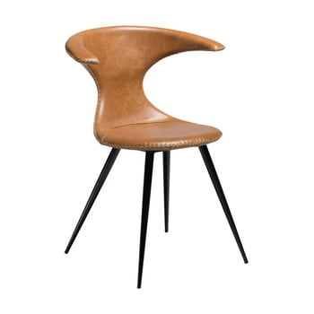 Scaun din piele dan-form denmark flair, maro deschis