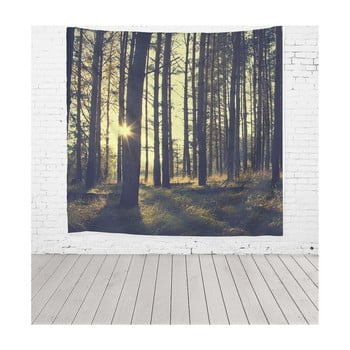 Tapiserie Really Nice Things Wood, 140 x 140 cm