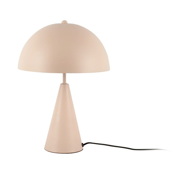 Růžová stolní lampa Leitmotiv Sublime, výška 35 cm