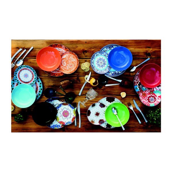 18dílná sada porcelánového nádobí Villa d'Este Folie