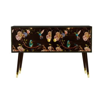 Comodă din lemn masiv de pin velvet atelier au cafe golden colibri