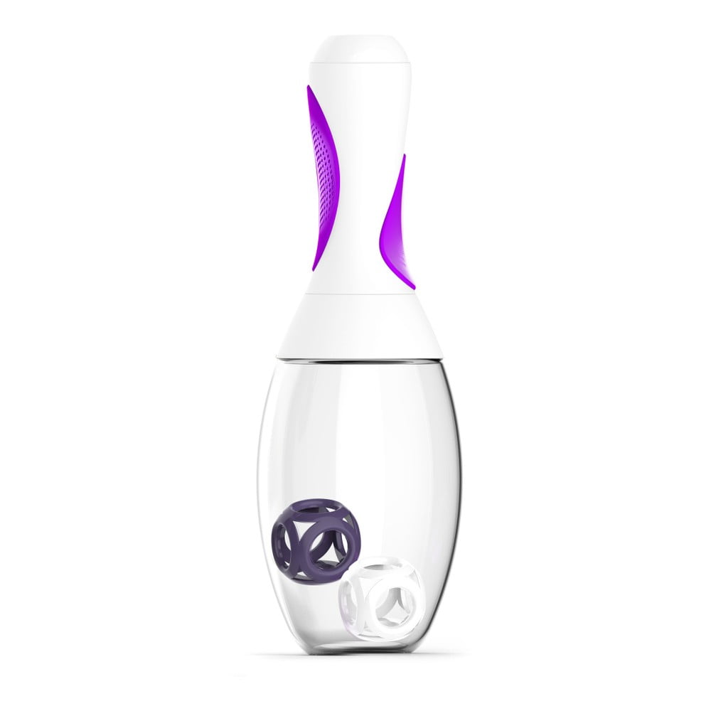 Shaker Asobu Samba White/Purple, 600 ml