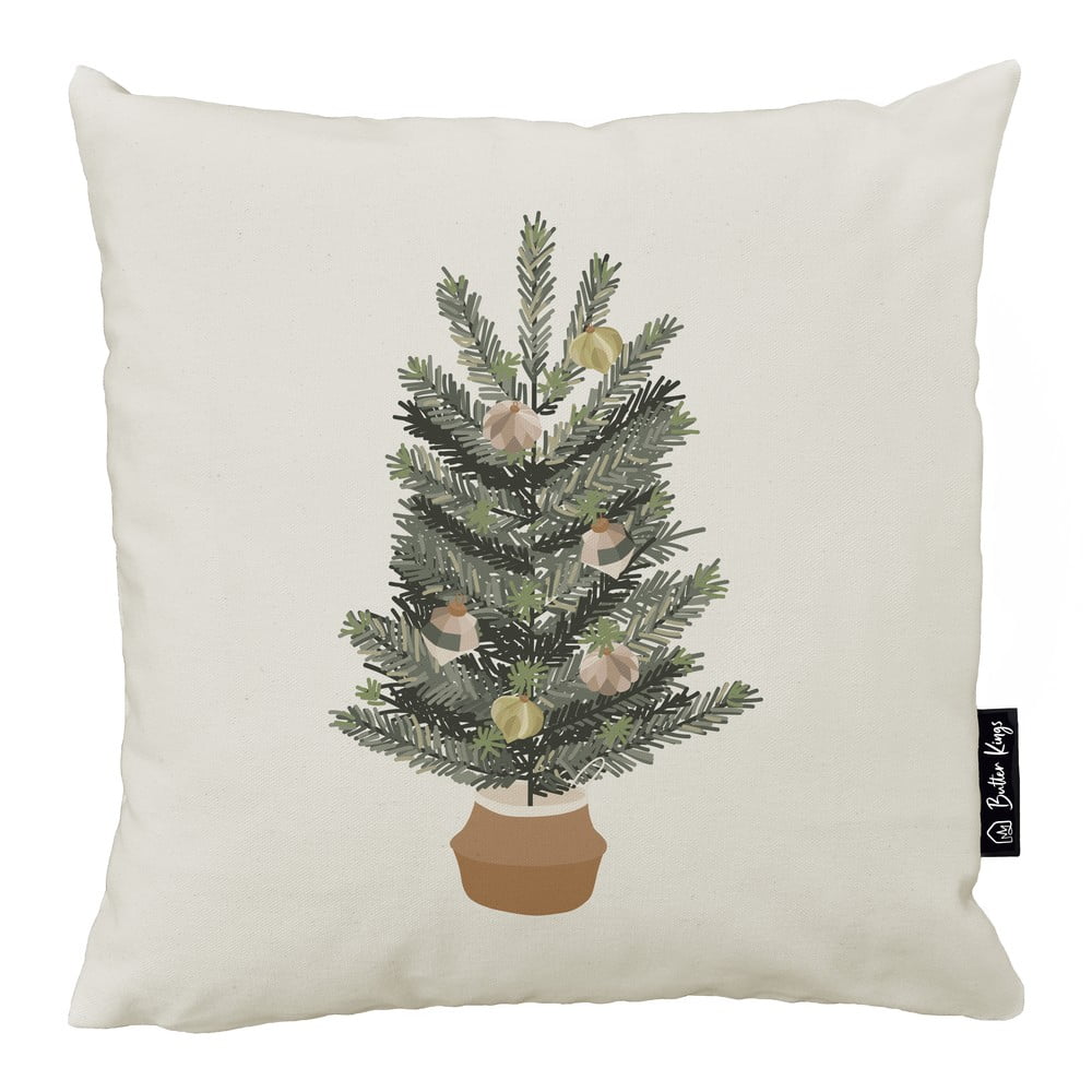 Povlak na polštář s vánočním motivem 45x45 cm Festive Tree – Butter Kings