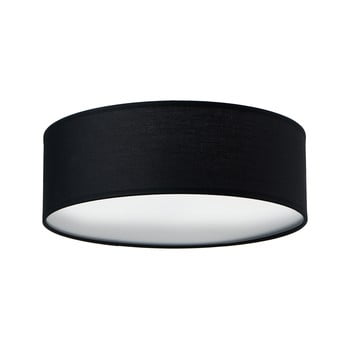 Plafonieră mika, negru, Ø 30 cm, negru