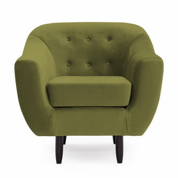 Fotoliu vivonita laurel olive, verde