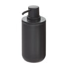 Černý dávkovač na mýdlo iDesign Cade, 335 ml
