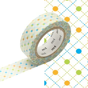 Bandă decorativă washi mt masking tape andree, rolă 10 m
