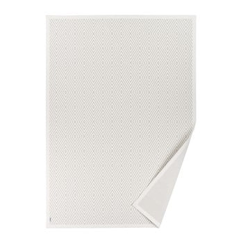Covor reversibil narma kalana, 160 x 230 cm, alb