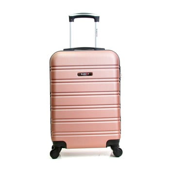 Geamantan pe roți bluestar bilbao, 35 l, roz deschis