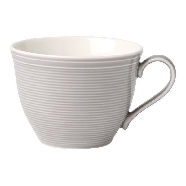 Bílo-šedý porcelánový šálek na kávu Villeroy & Boch Like Color Loop, 250 ml