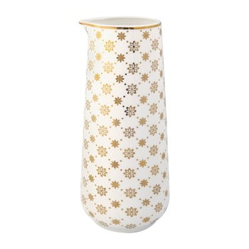 Carafă green gate laurie, 700 ml, alb-auriu