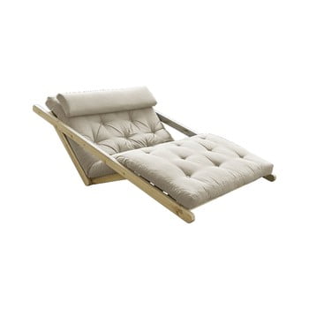 Canapea extensibilă karup design figo natural, bej