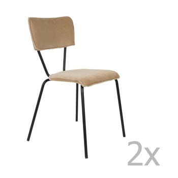 Set 2 scaune dutchbone melonie, bej sable